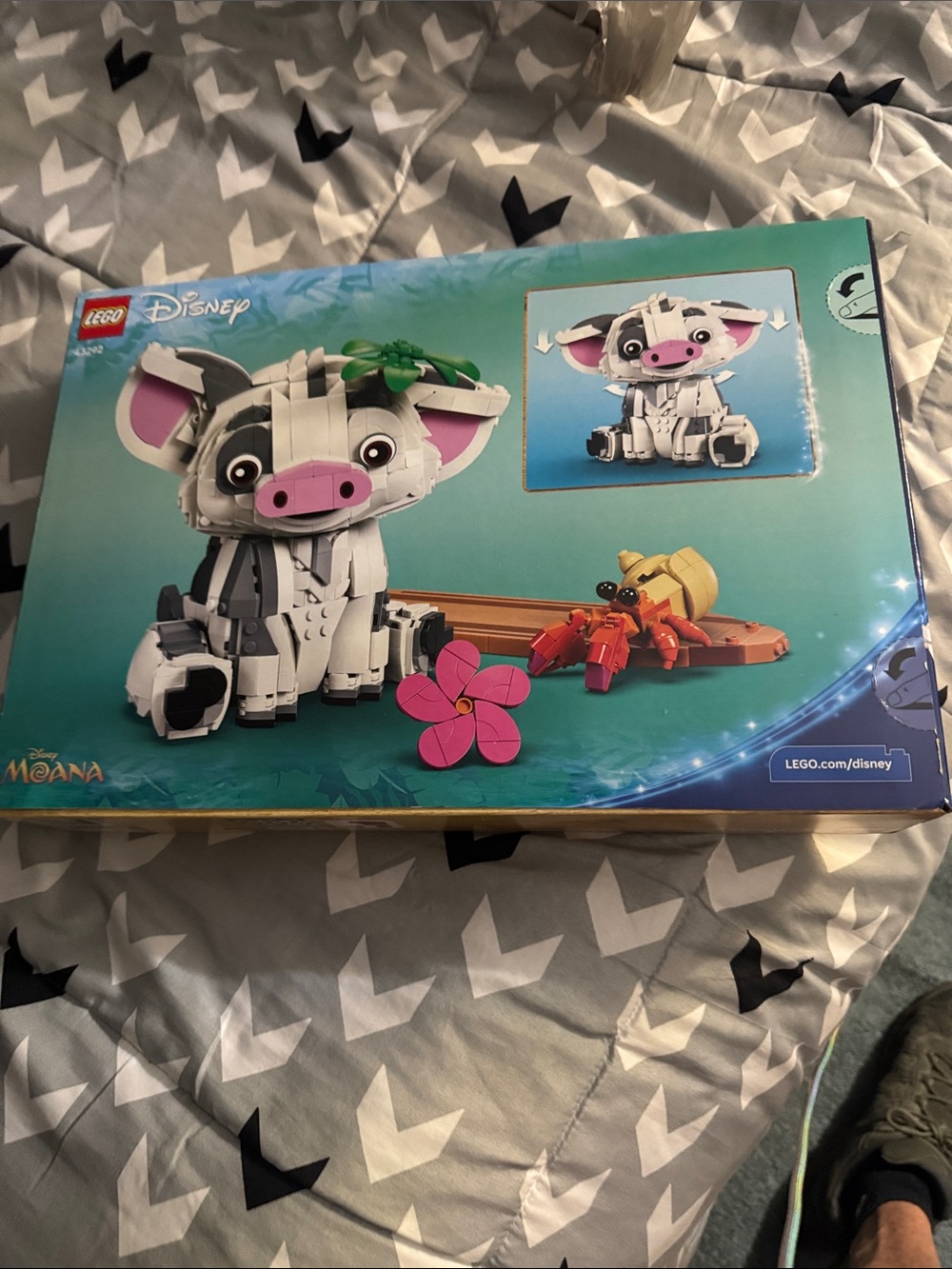 LEGO Disney Moana Pua the Pig Buildable Toy - White & Pink